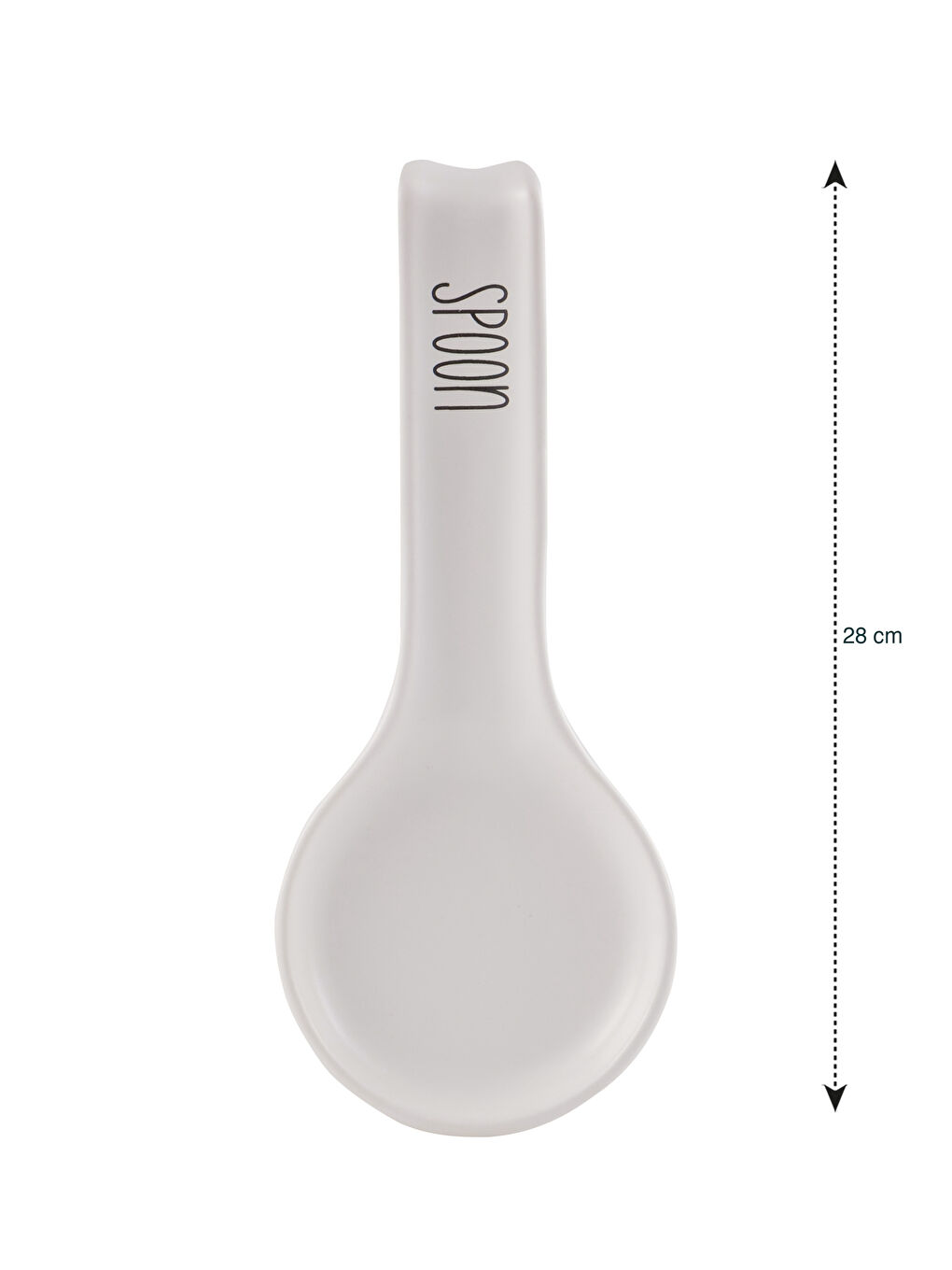 Siyah Seramik Kaşıklık 28 cm-3