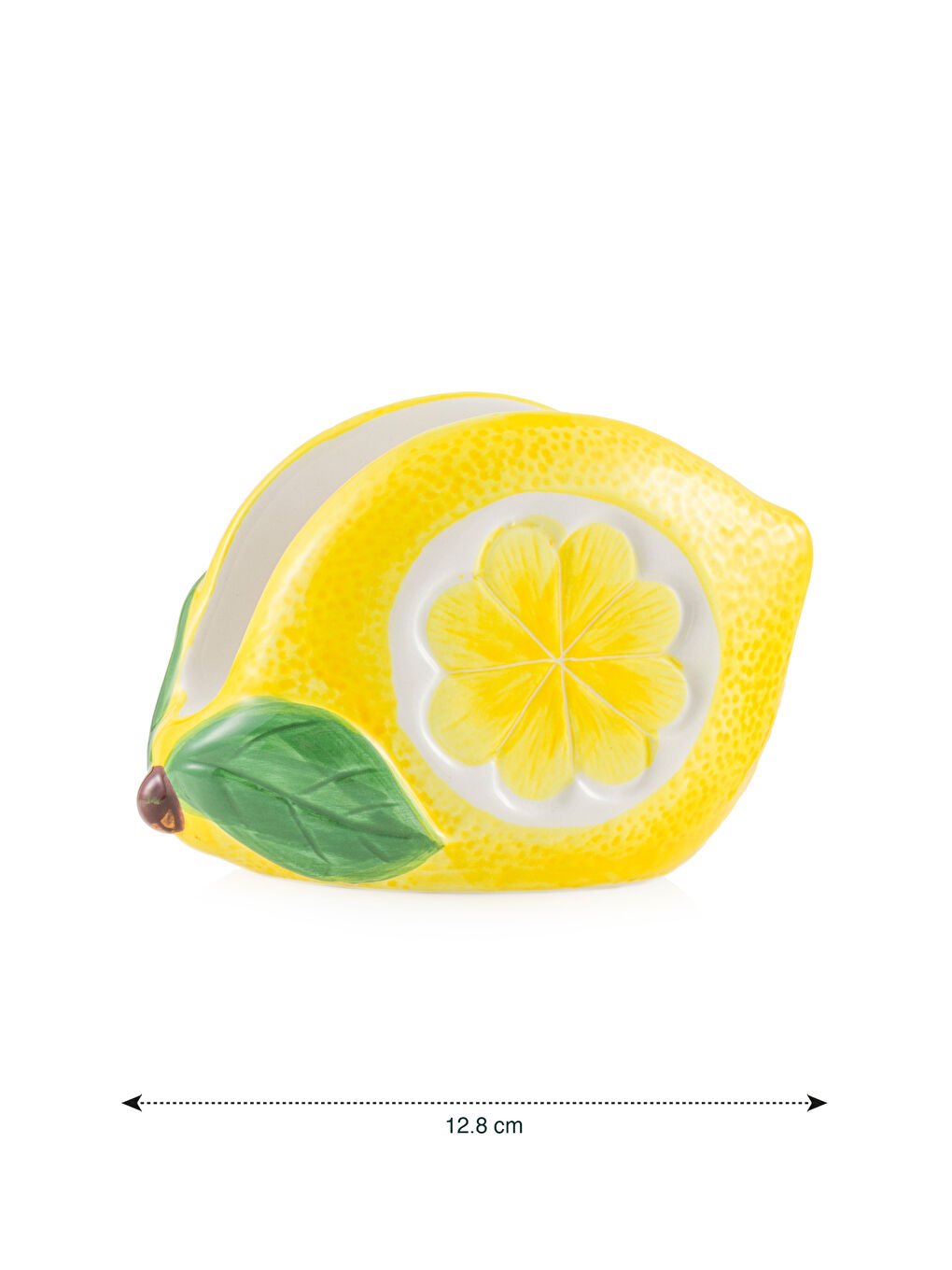 Lemon Figured Ceramic Napkin Holder-4