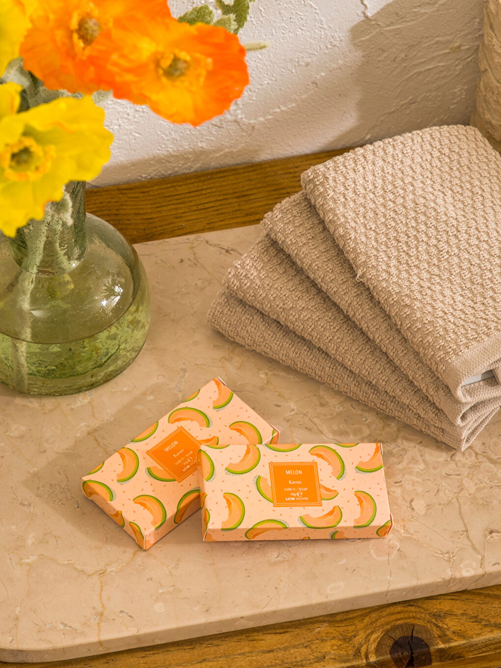 Kavun Kokulu Katı Sabun 50 g-1