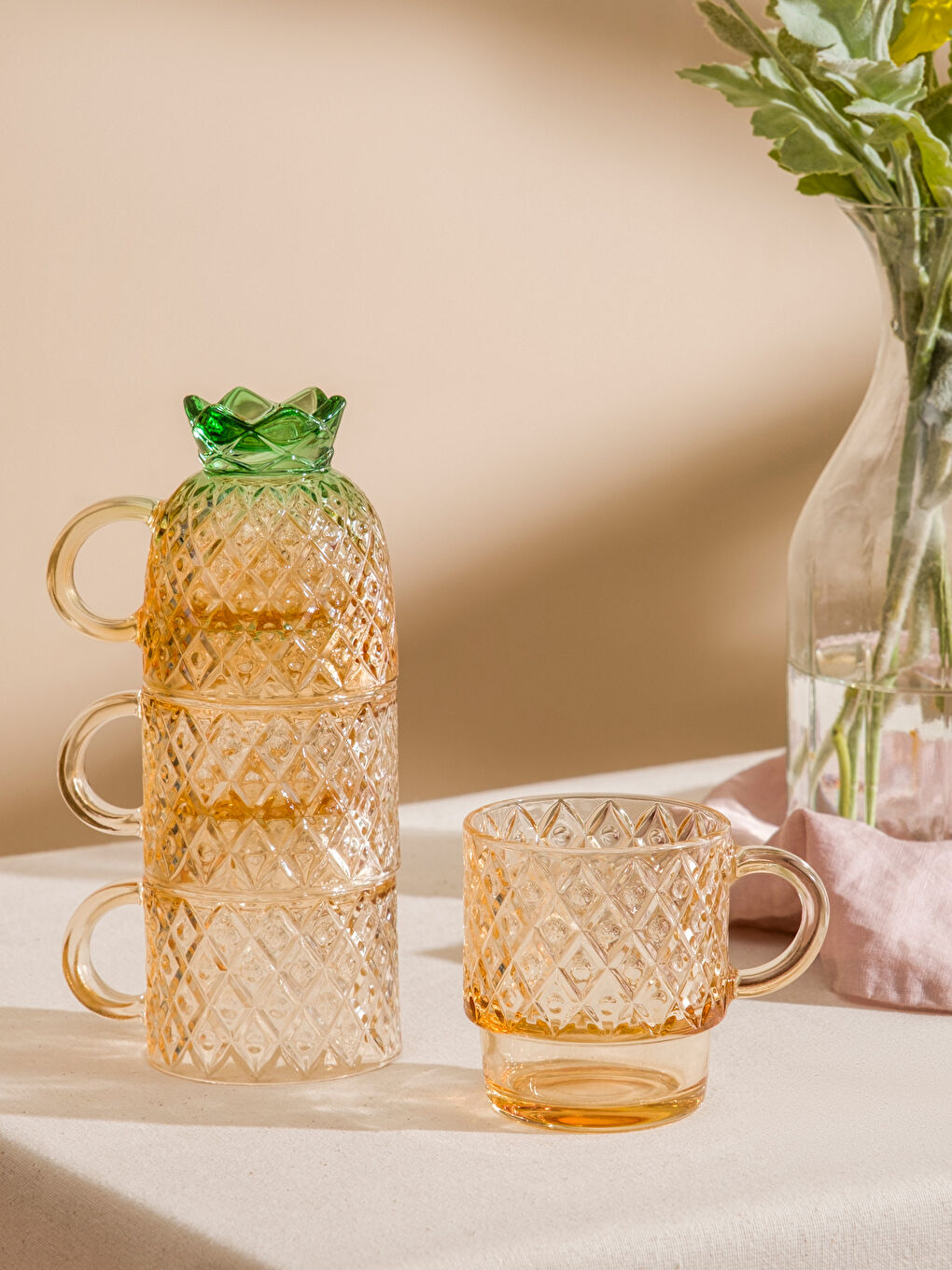 ΑΧΡΩΜΟ Σετ ποτηριών