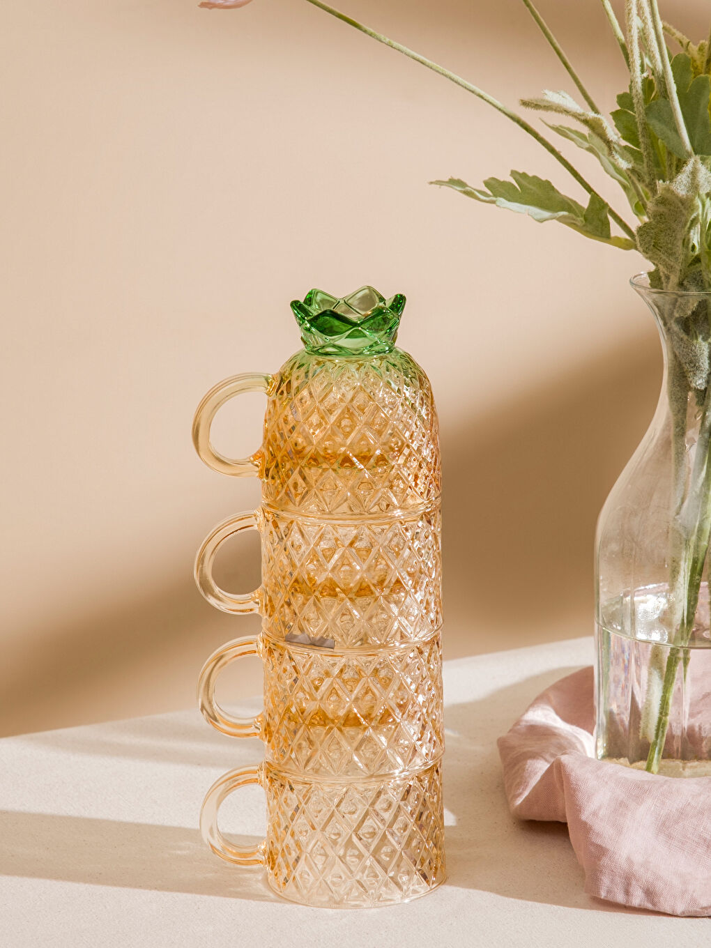 ΑΧΡΩΜΟ Σετ ποτηριών-2