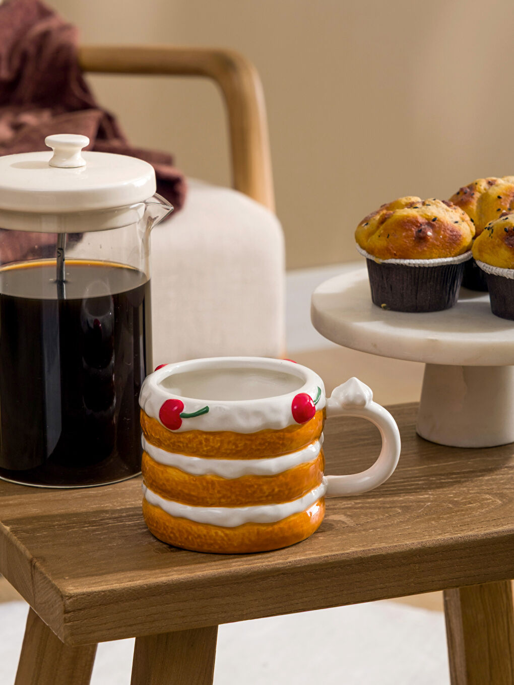 Разноцветный Чашка