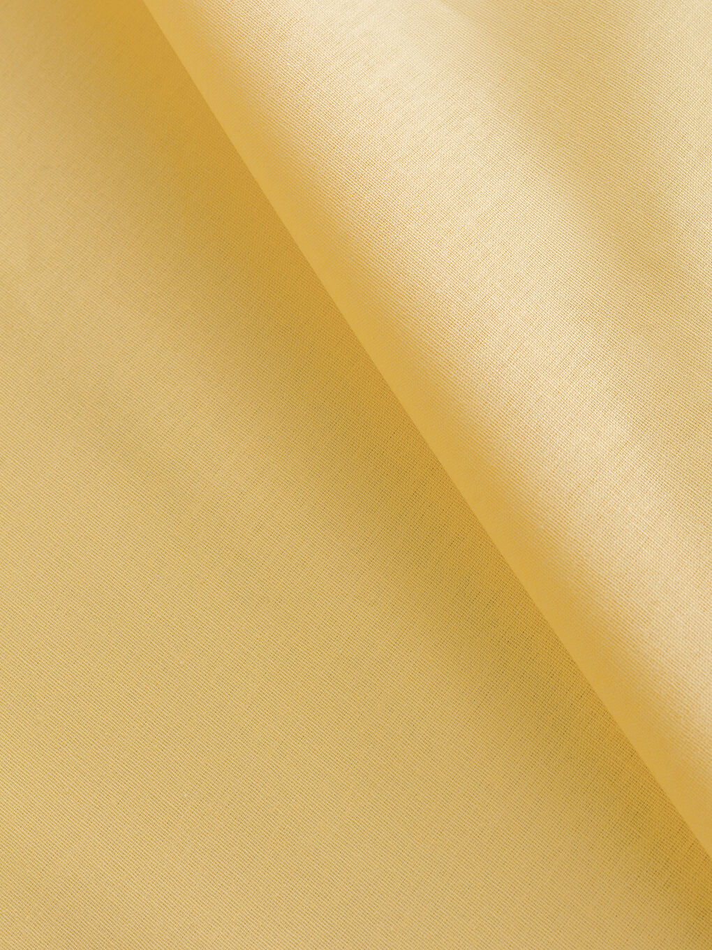 Sarı Poplin Çift Kişilik Lastikli Çarşaf 100x200x30 Cm-2