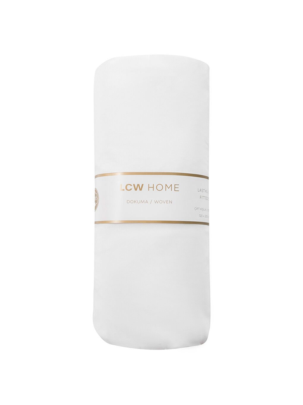 Beyaz Poplin Çift Kişilik Lastikli Çarşaf 100x200x30 Cm-4