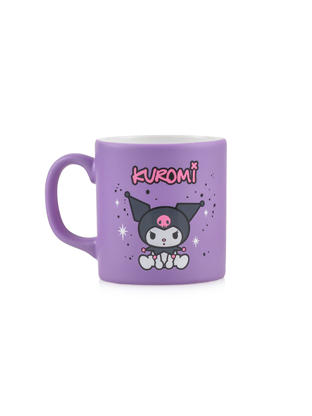 Karışık Kuromi Baskılı Porselen Kupa 320 ml-4