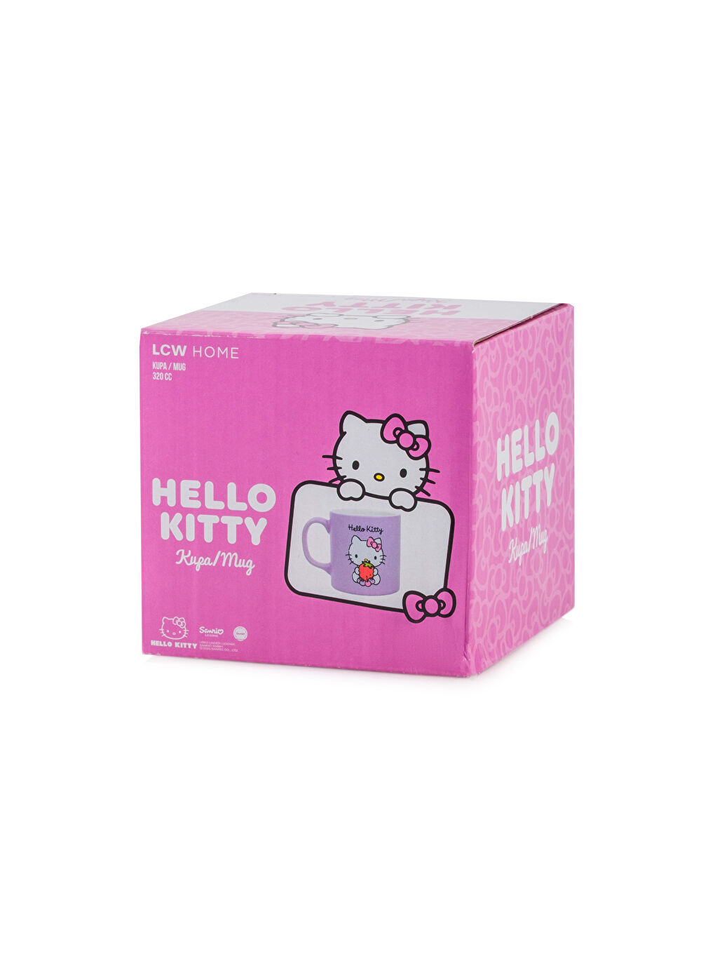 Karışık Hello Kitty Baskılı Porselen Kupa 320 ml-3