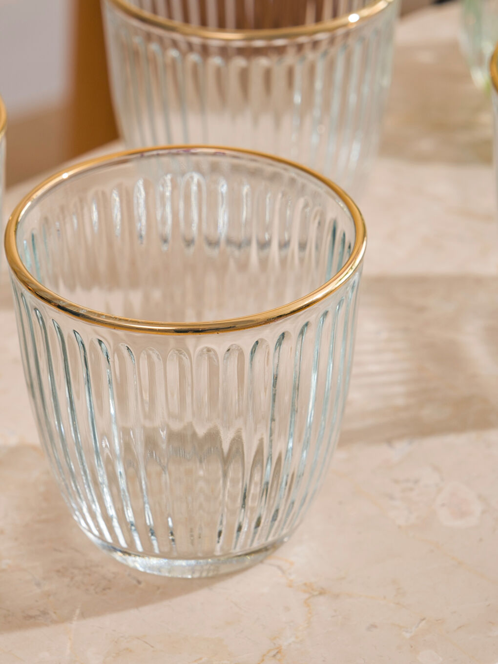 Set of 4 Glass Tumblers, 280 ml-2