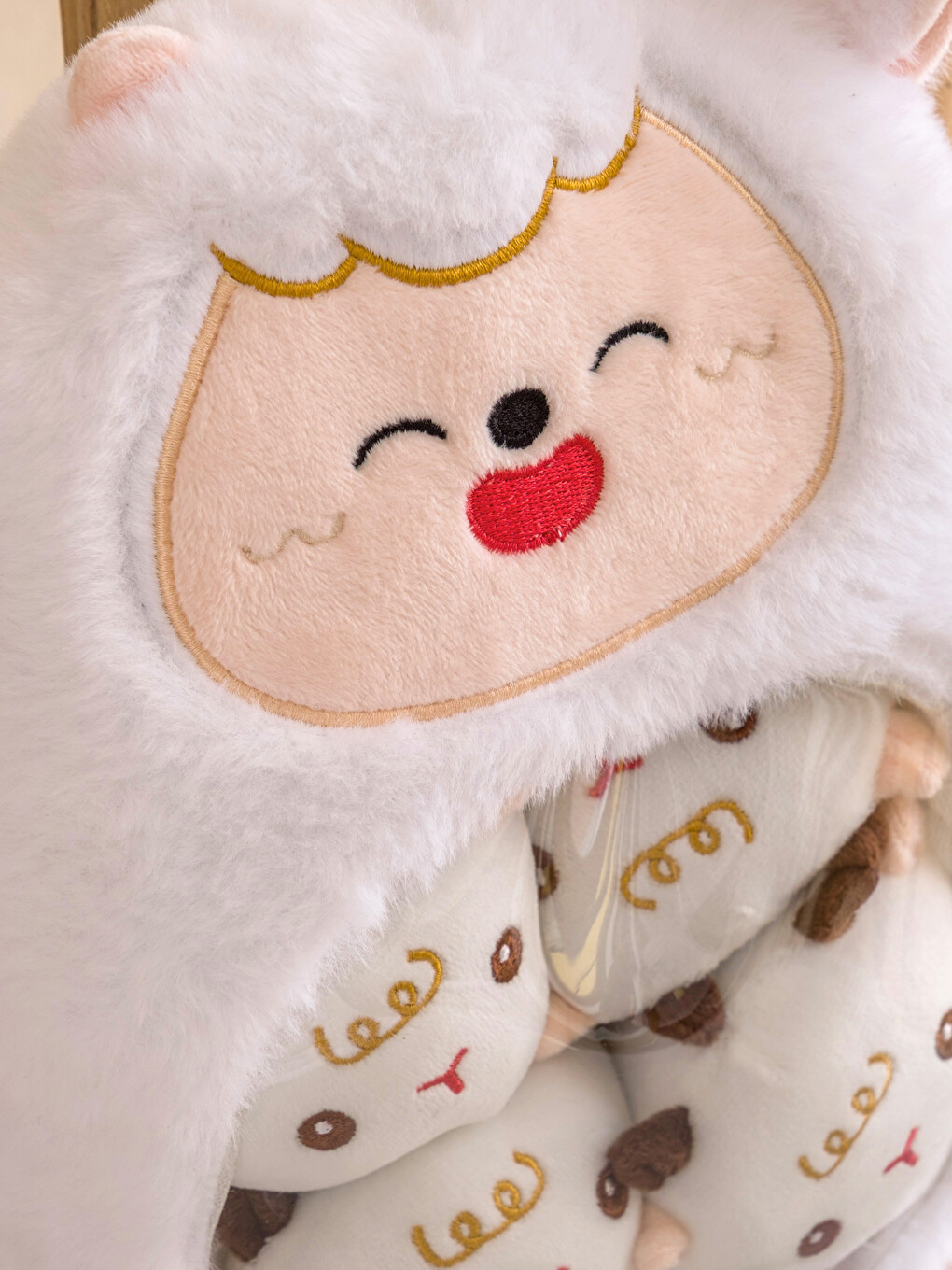 Jastuk Od Pliša Za Bebe Sa Motivom Ovce, 27 Cm-2