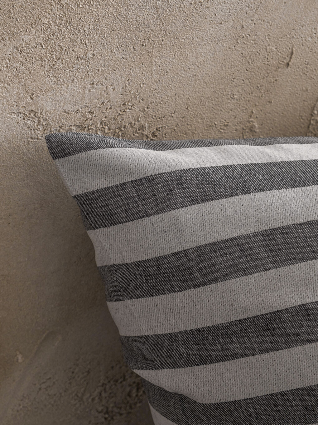 Gri Çizgili Tek Kişilik Nevresim Takımı-3