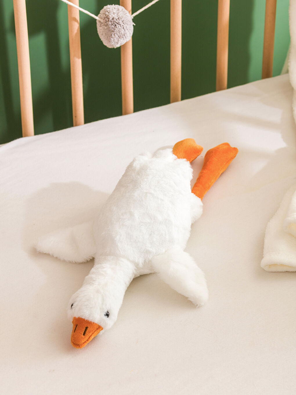 Karışık Ördek Figürlü Pelüş Bebek Kırlent 45 cm-1