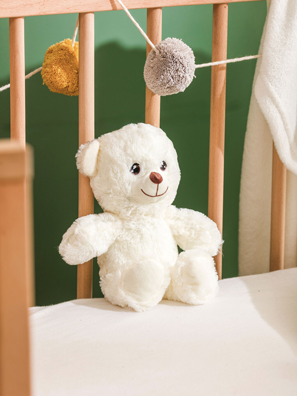 Karışık Pelüş Dolgulu Bebek Kırlent 26 cm-1