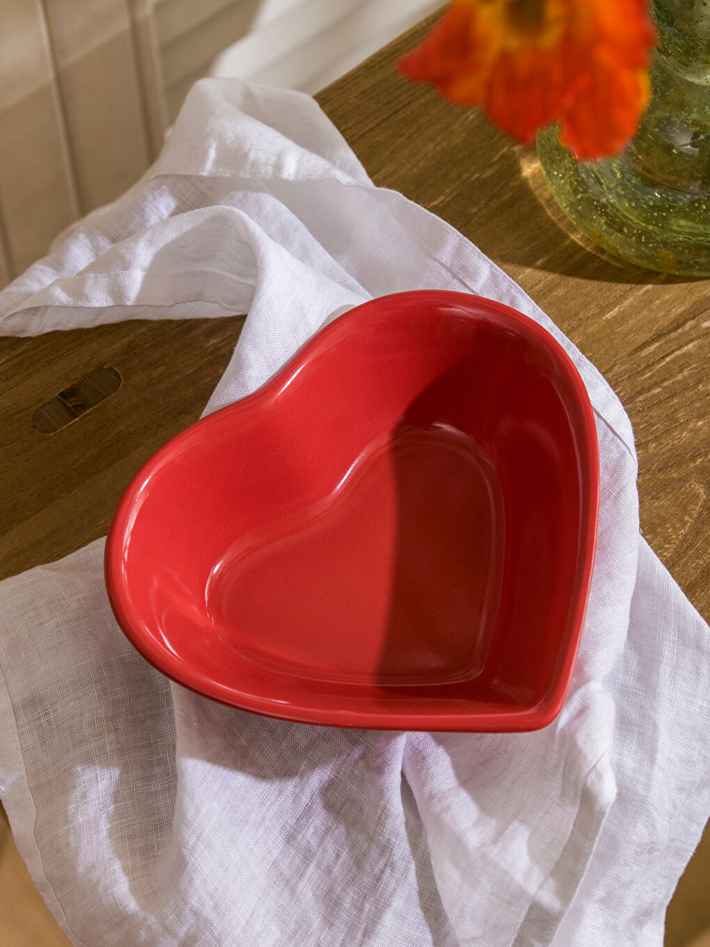 Karışık Kalp Figürlü Seramik Kase 16 cm-1