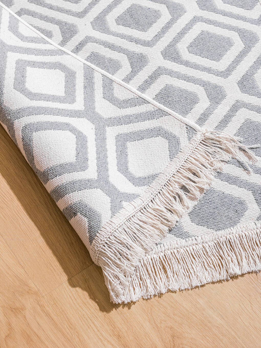 Karışık Püsküllü Halı 80x140 cm-2