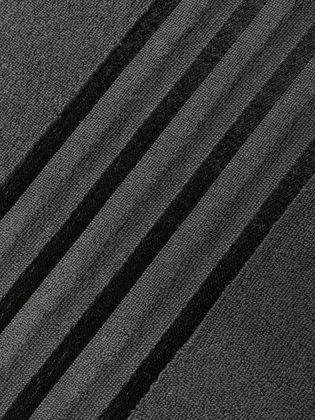 Antrasit Çizgili Banyo Havlusu 70x140 Cm	-2