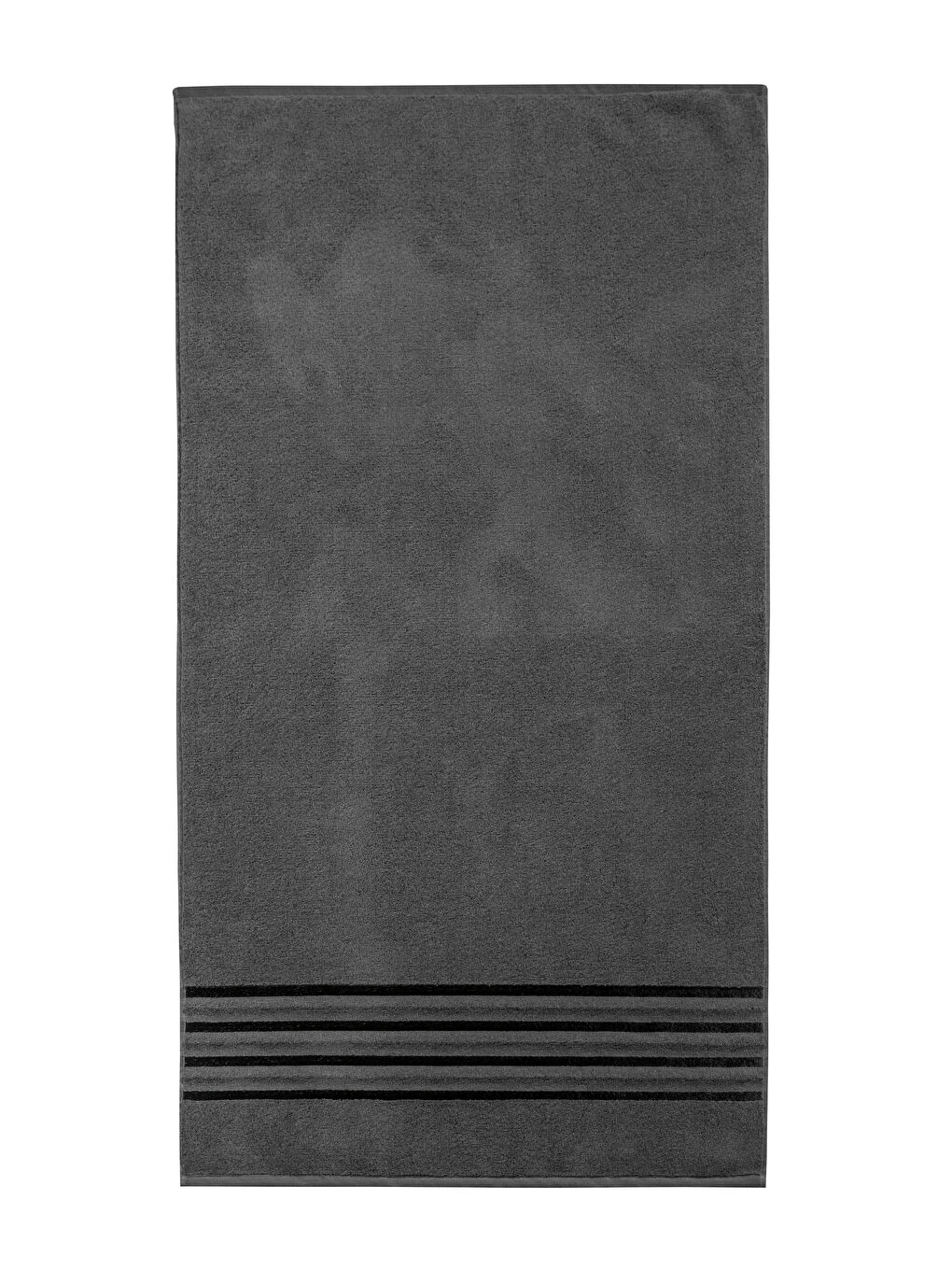 Antrasit Çizgili Banyo Havlusu 70x140 Cm	-3