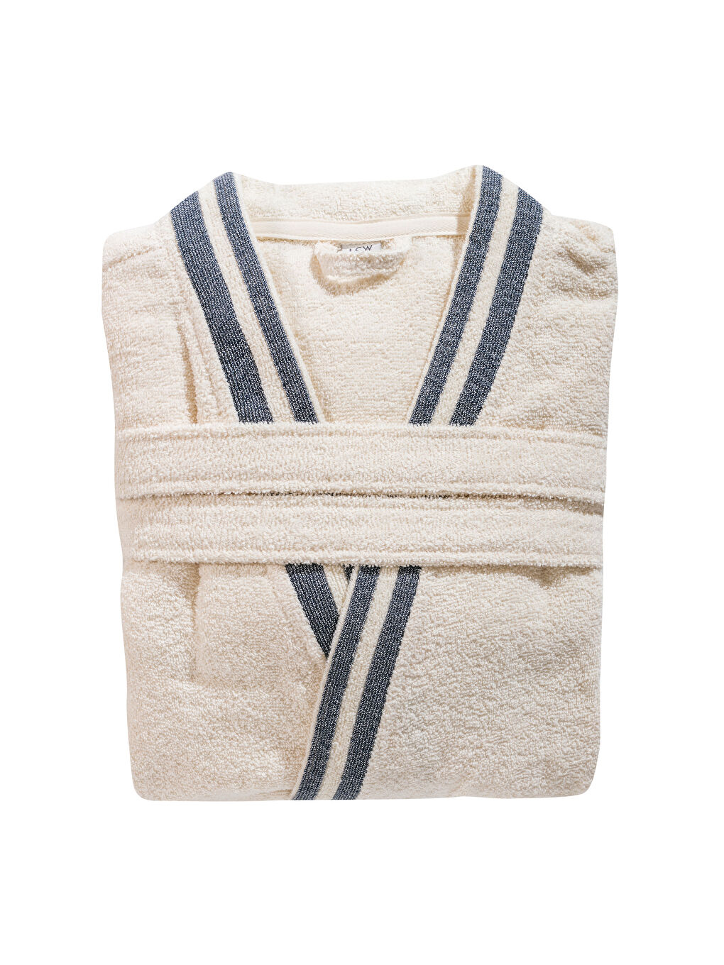 Bej Pamuklu Kadın Bornoz-3