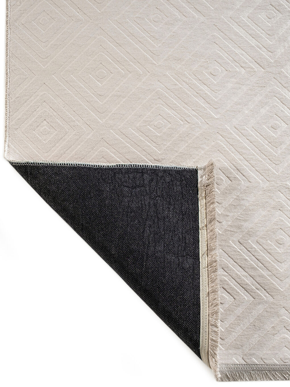 Sarı Geometrik Desenli Halı 120x180 cm-2