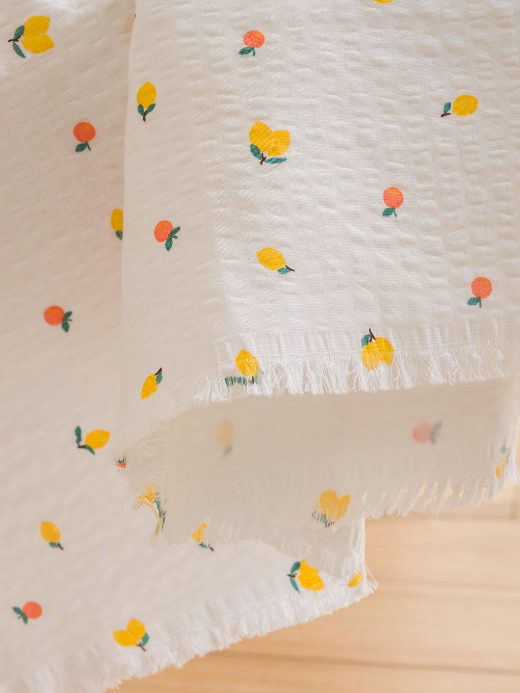 Karışık Limon Desenli Tv Battaniyesi 130x170 cm-1