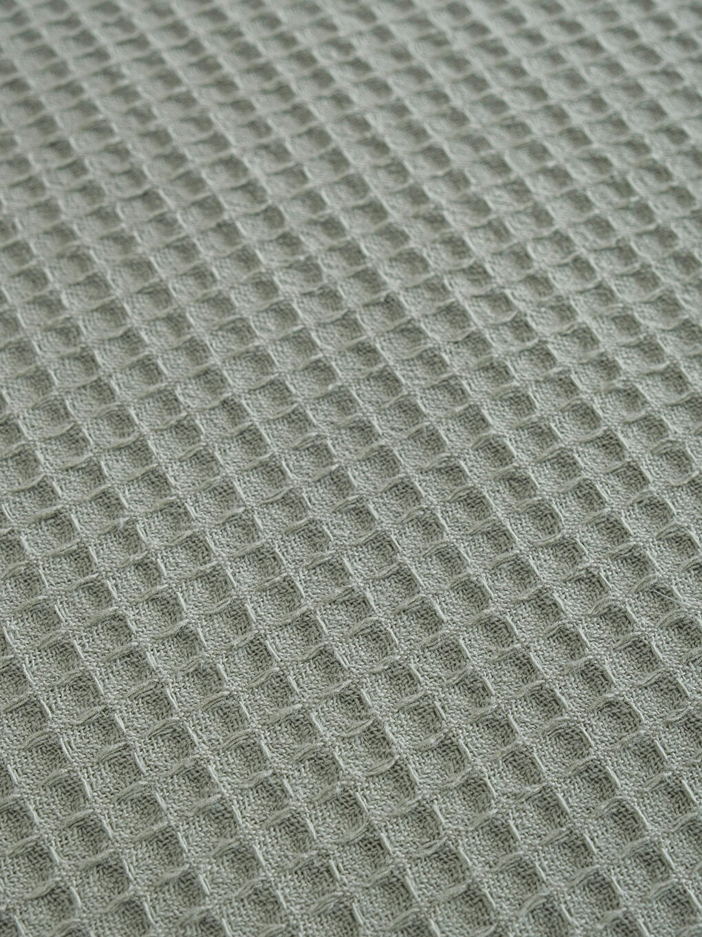 Yeşil Desenli Çift Kişilik Pamuklu Pike-2