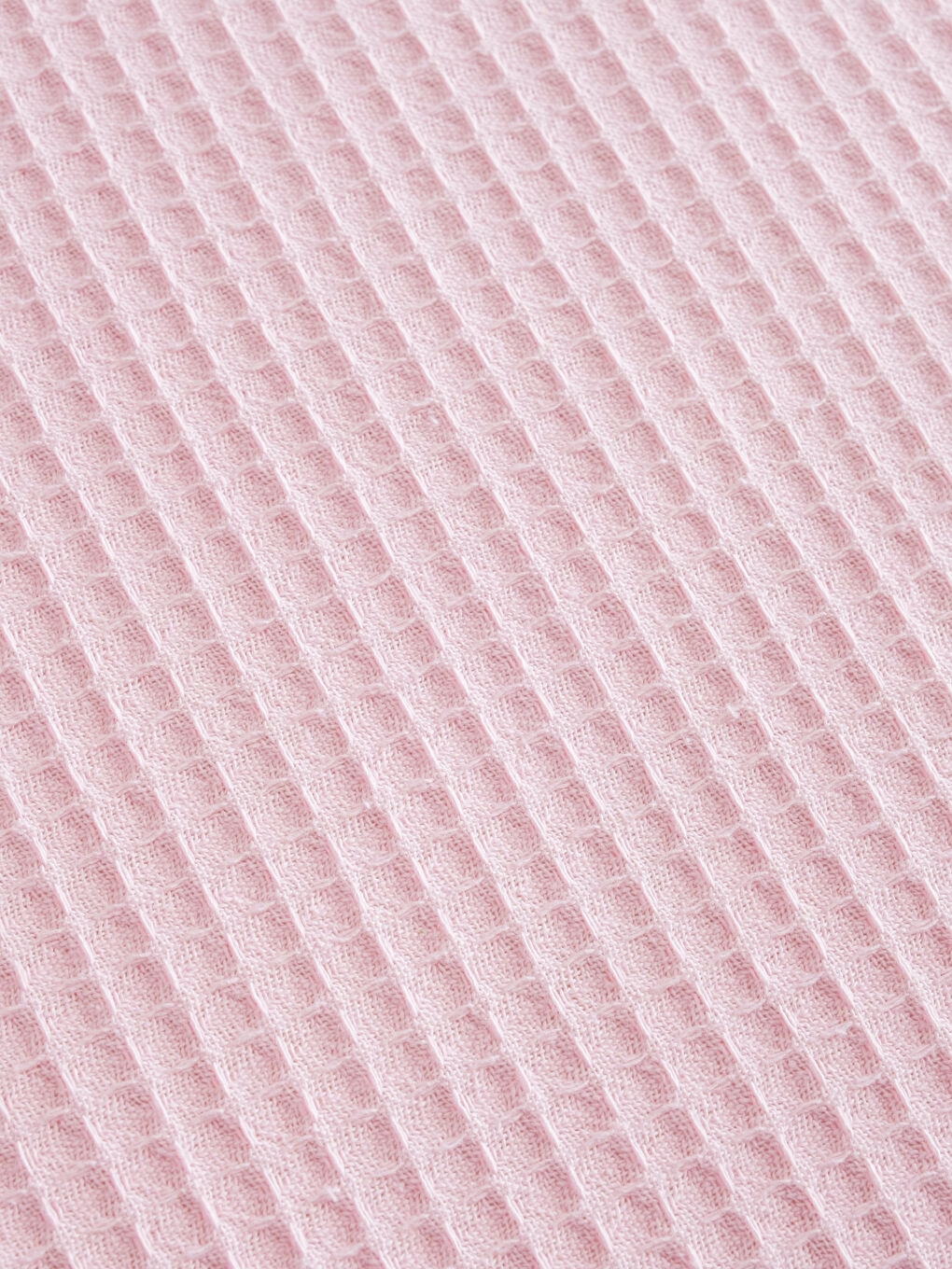 Pembe Desenli Çift Kişilik Pamuklu Pike-2