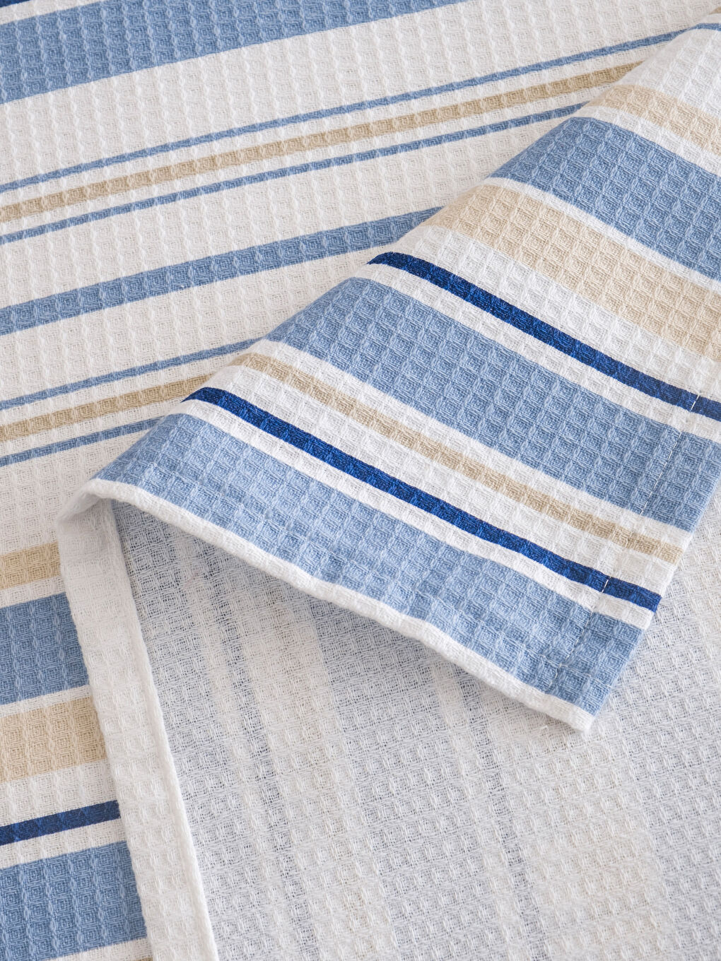 Мулти Единична покривка за легло Pique-3