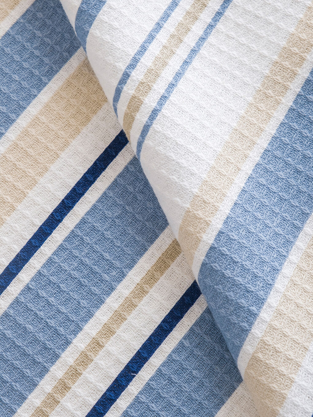 Karışık Çizgili Çift Kişilik Pike-2