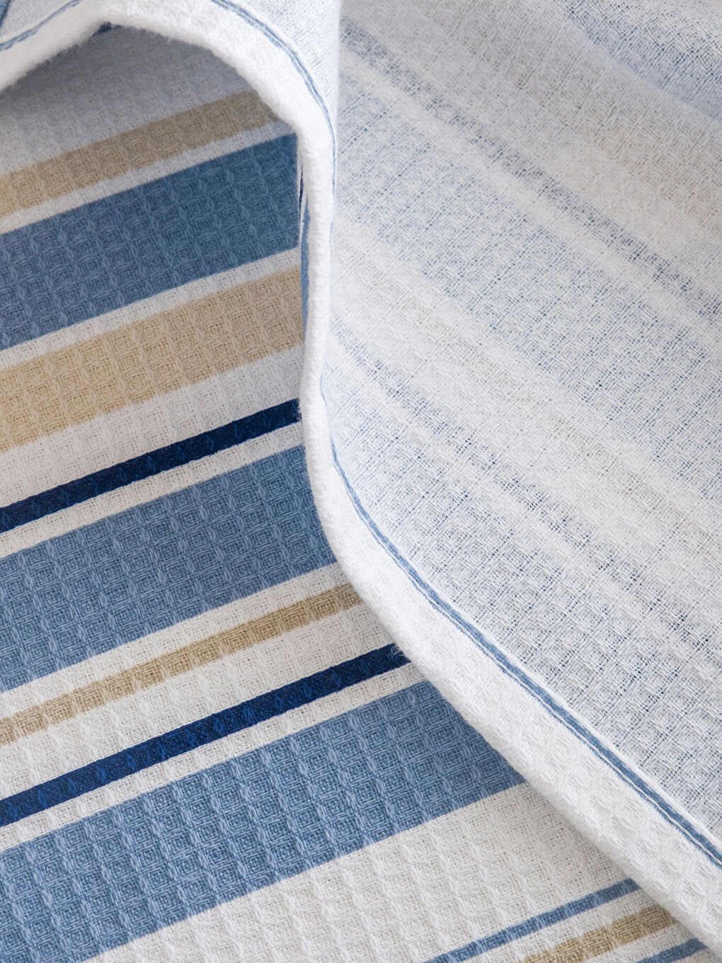 Karışık Çizgili Çift Kişilik Pike-3