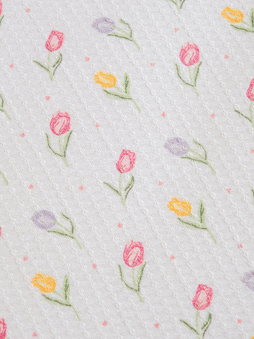 Karışık Çiçekli Çift Kişilik Pike Seti-2