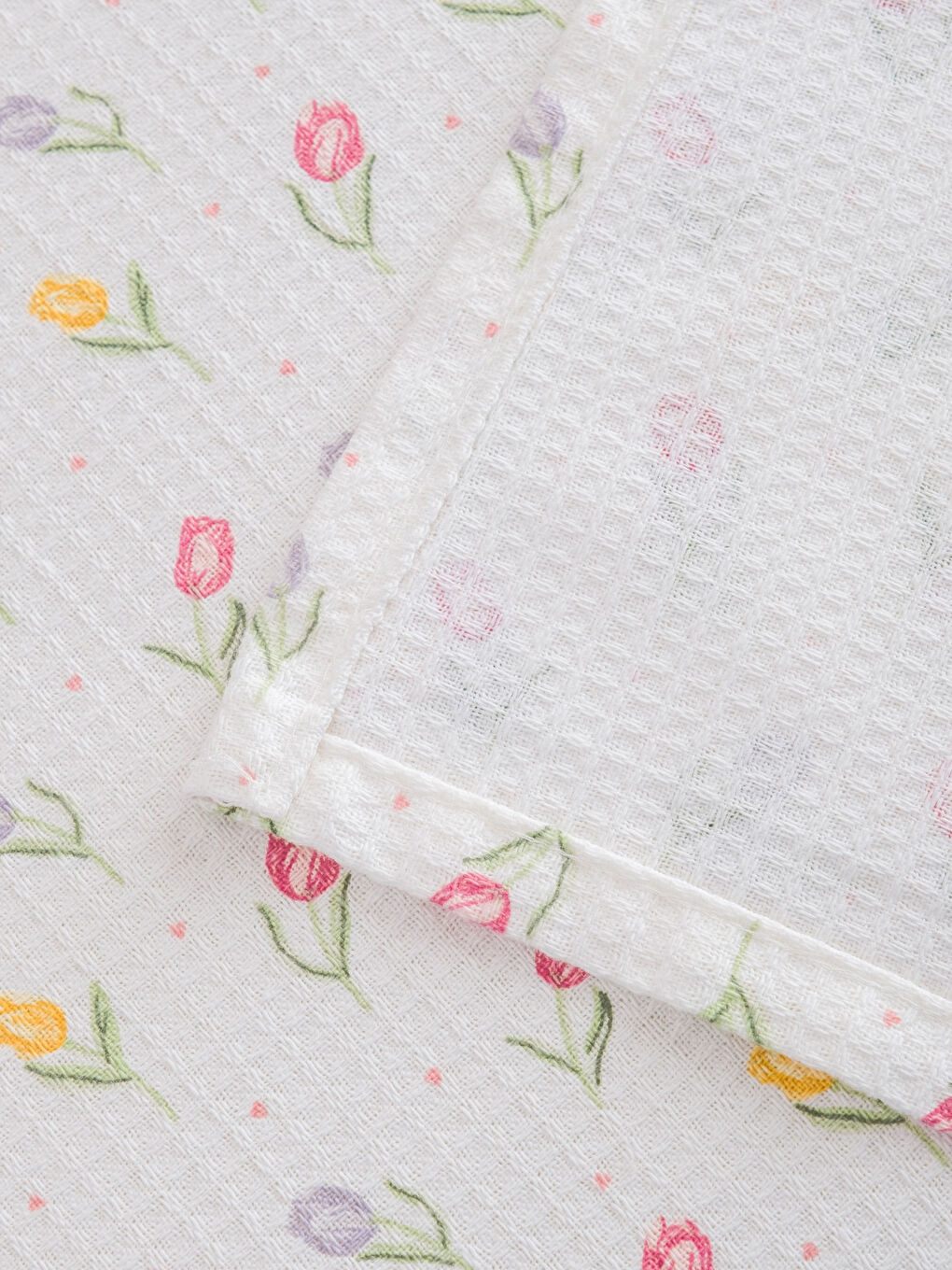 Karışık Çiçekli Çift Kişilik Pike Seti-3