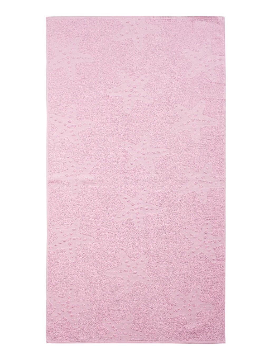 Pembe Desenli Plaj Havlusu 70x140 cm-3