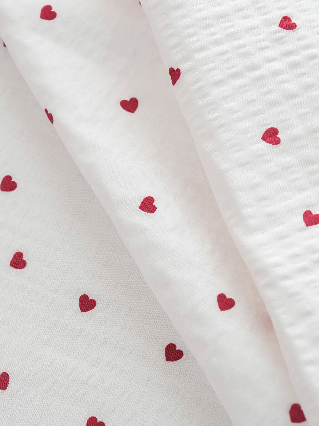 Karışık Kalp Desenli Tek Kişilik Yatak Örtüsü-2