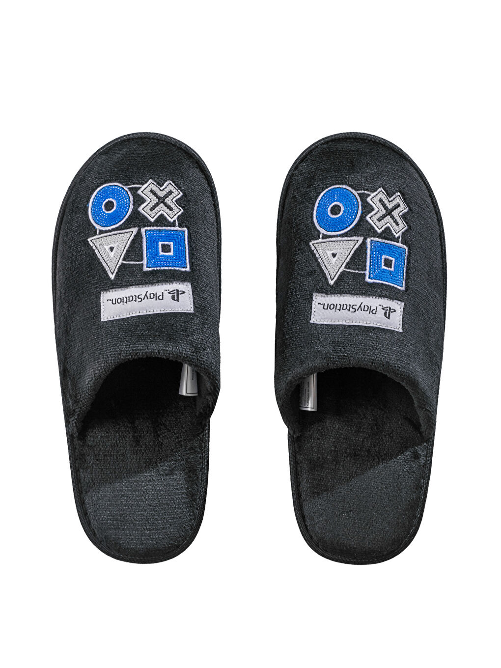 PlayStation Embroidered Men's Slippers: Step into comfort, styled for the modern gamer.-5
