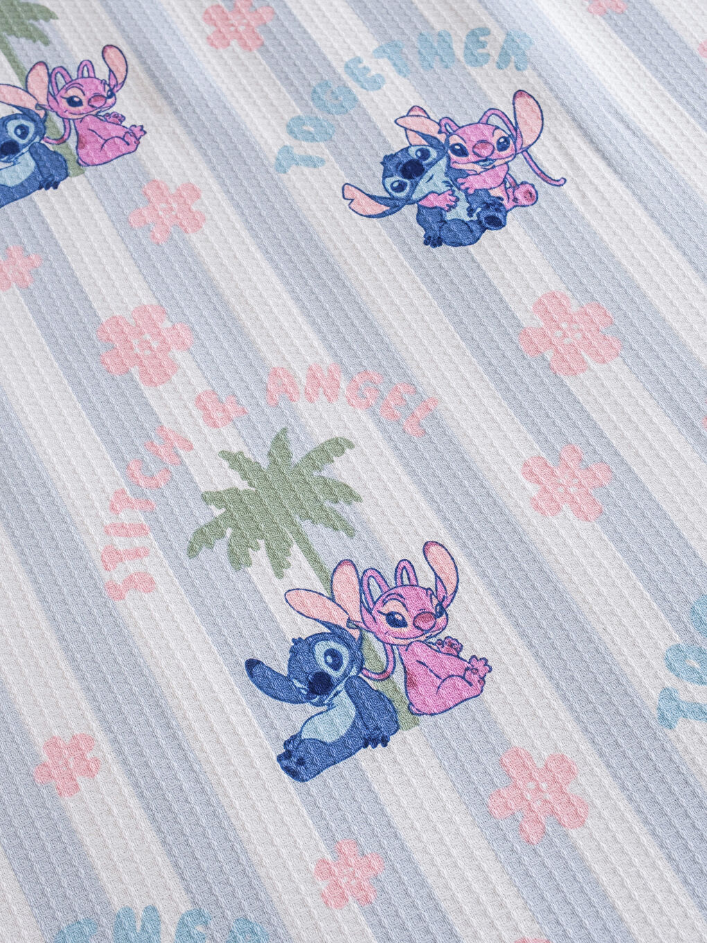 Karışık Stitch Baskılı Çocuk Pike-2