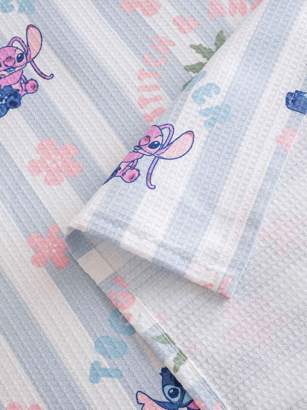 Karışık Stitch Baskılı Çocuk Pike-3