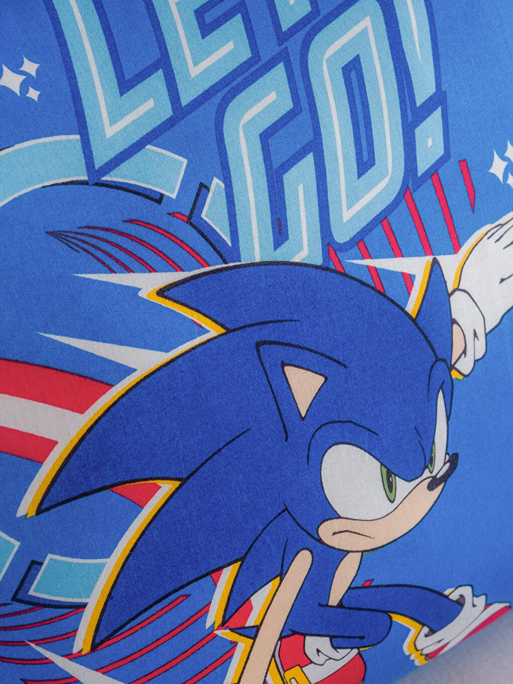 Karışık Sonic Baskılı Tek Kişilik Çocuk Pike Seti-3