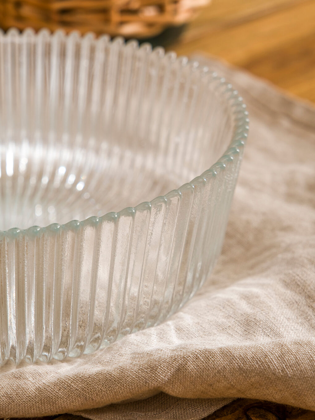 Desenli Cam Kase 15 cm-2