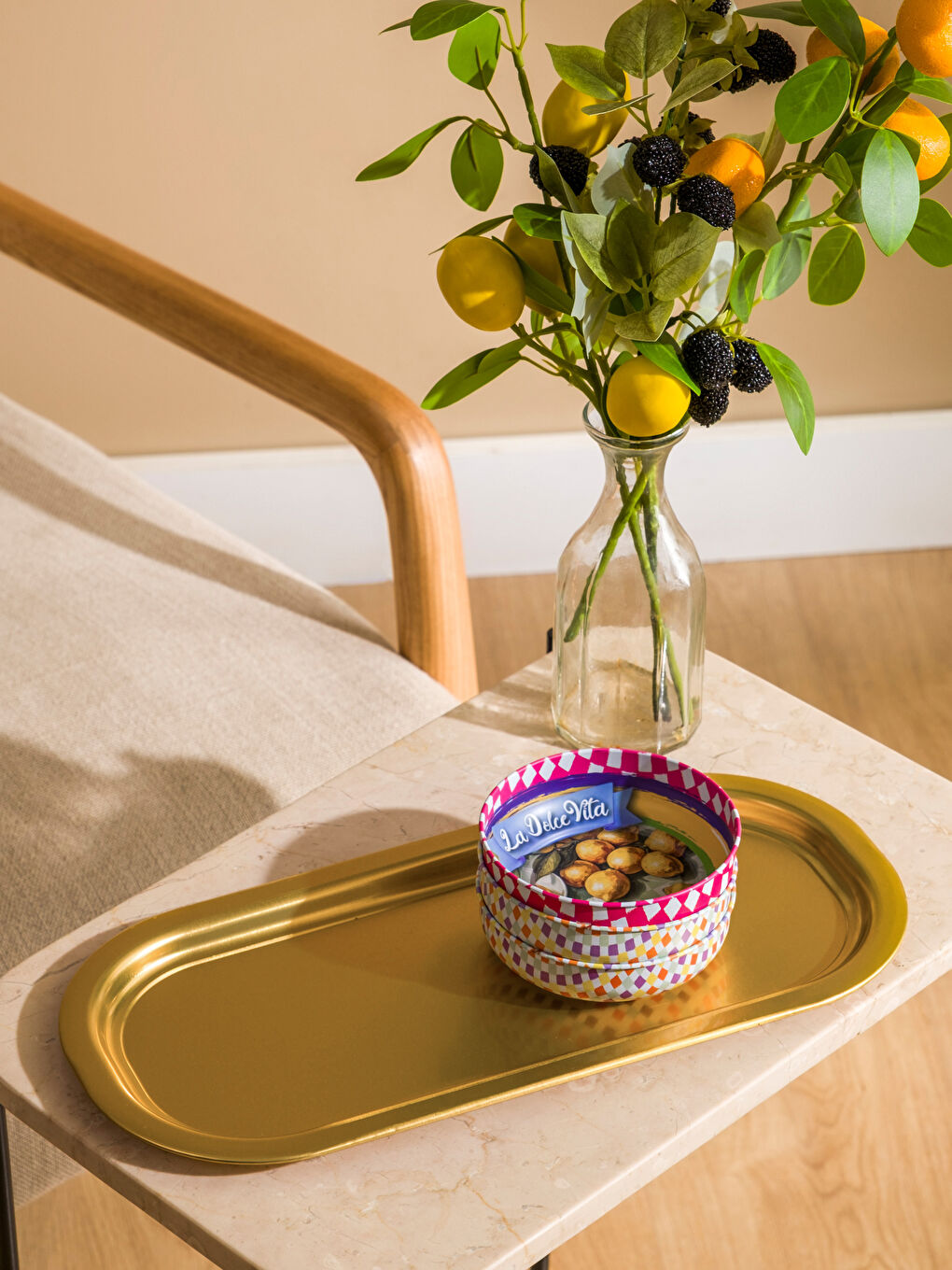 Metal Tray, 35 cm.-1