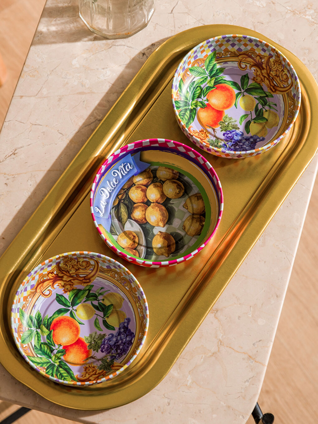 Metal Tray, 35 cm.-2