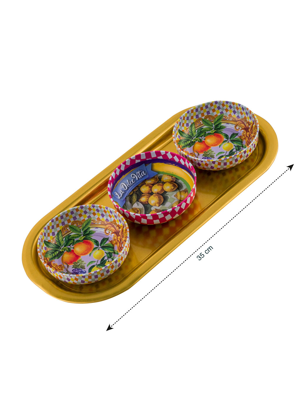 Metal Tray, 35 cm.-4