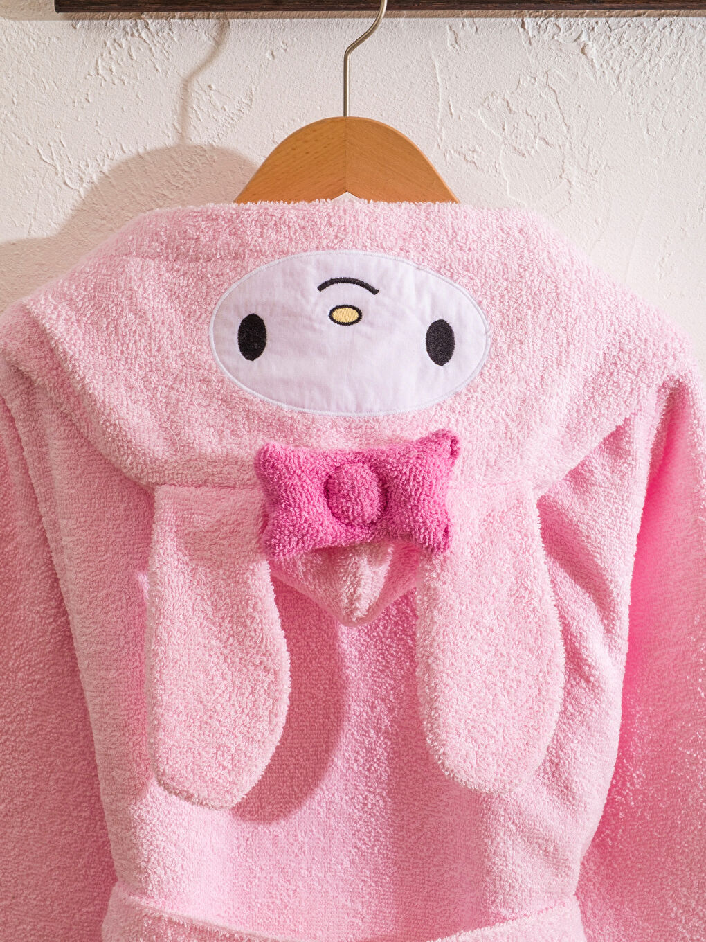 Девочки Розовый Детский банный халат-3