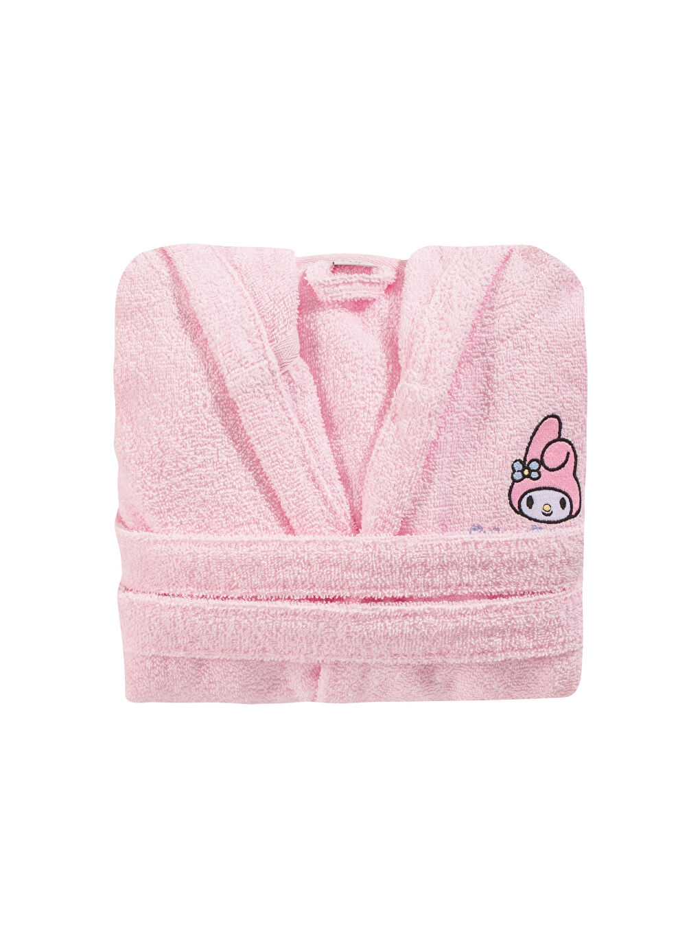 Девочки Розовый Детский банный халат-4