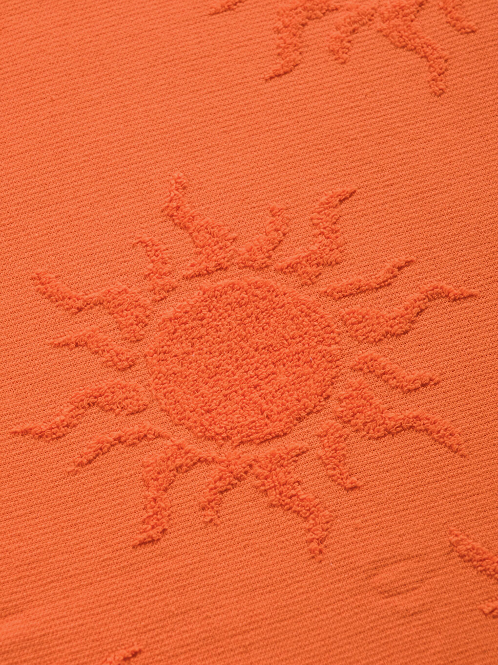 Woman ORANGE Beach Towel-2