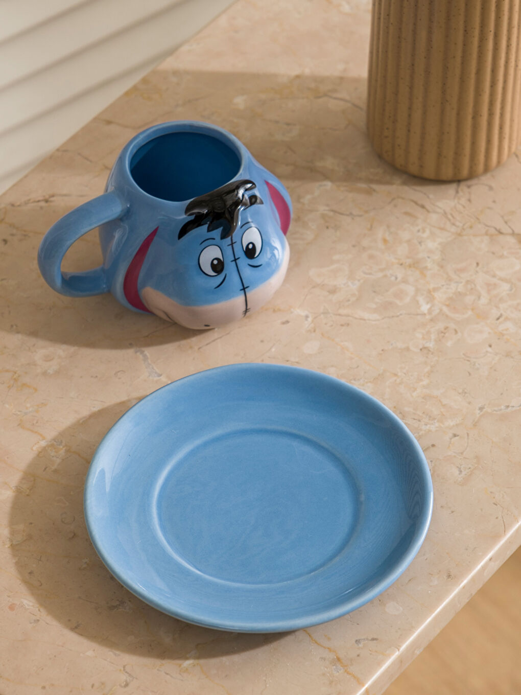 Karışık Winnie the Pooh Baskılı Seramik Kahve Fincanı 100 ml-2