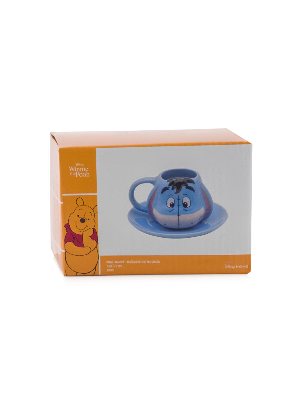 Karışık Winnie the Pooh Baskılı Seramik Kahve Fincanı 100 ml-4