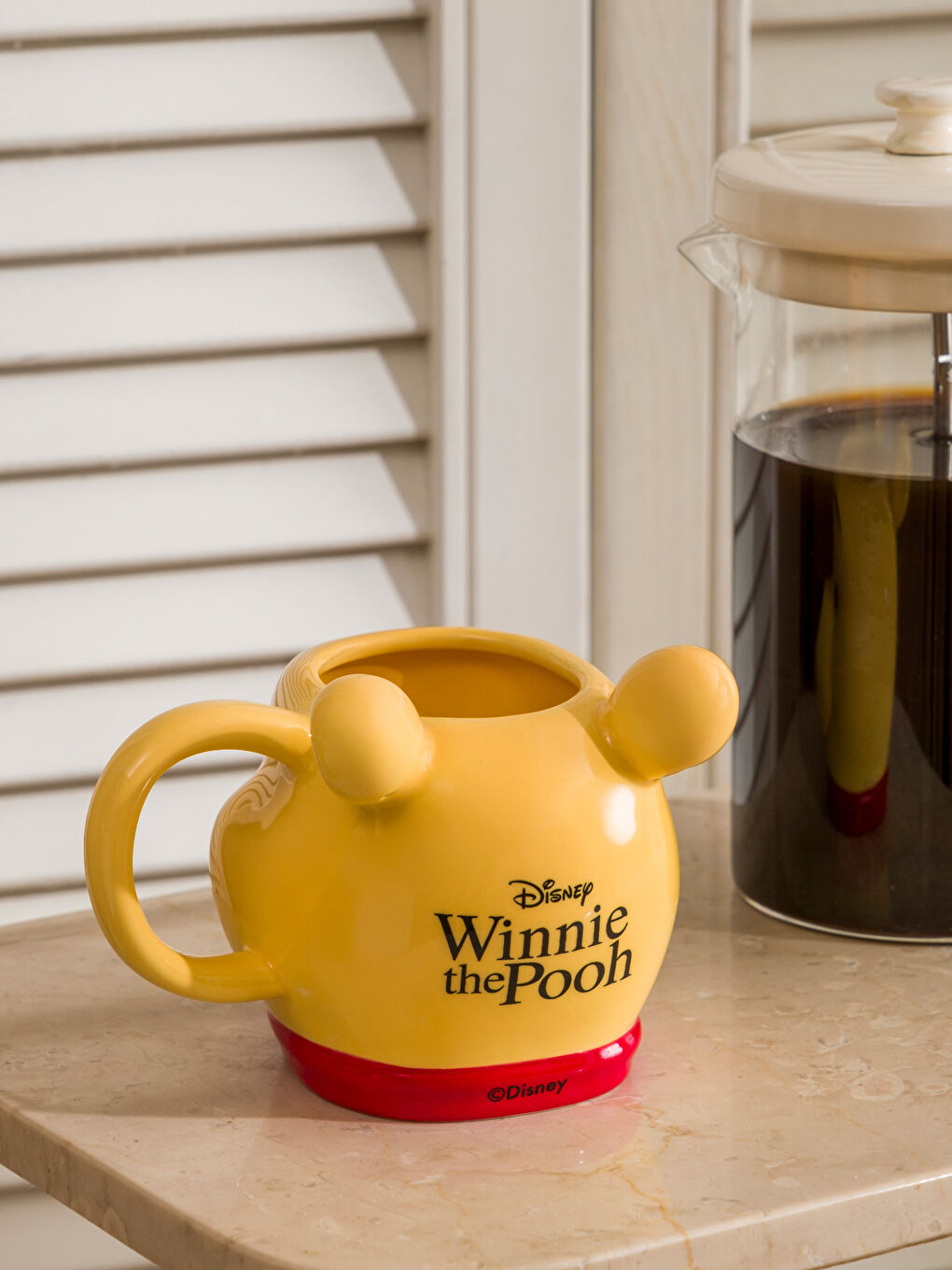 Karışık Winnie the Pooh Figürlü Seramik Kupa 343 ml-1