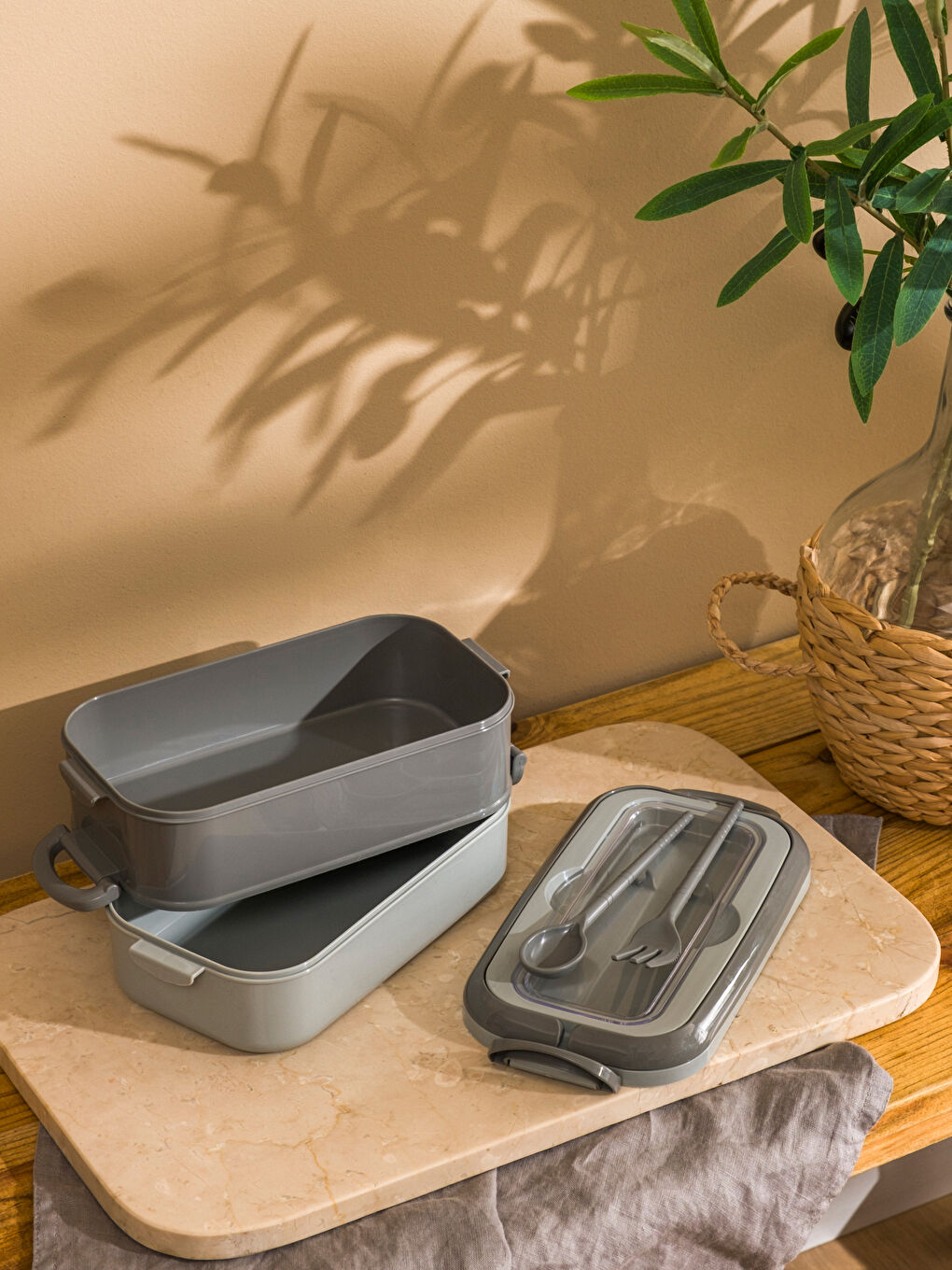 GREY Food Storage Container-1