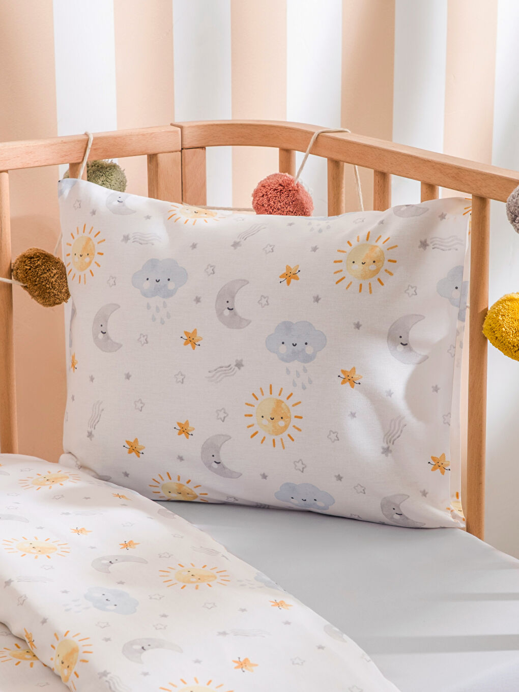 Karışık Baskılı Bebek Nevresim Takımı -1