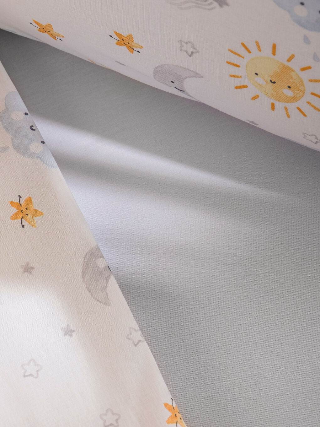 Karışık Baskılı Bebek Nevresim Takımı -3