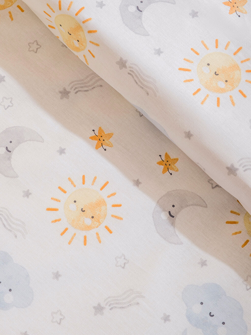 Karışık Baskılı Bebek Nevresim Takımı -4