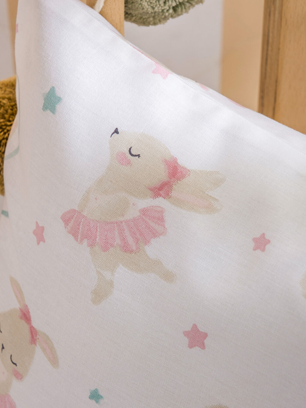 Karışık Tavşan Baskılı Erkek Bebek Nevresim Takımı-2